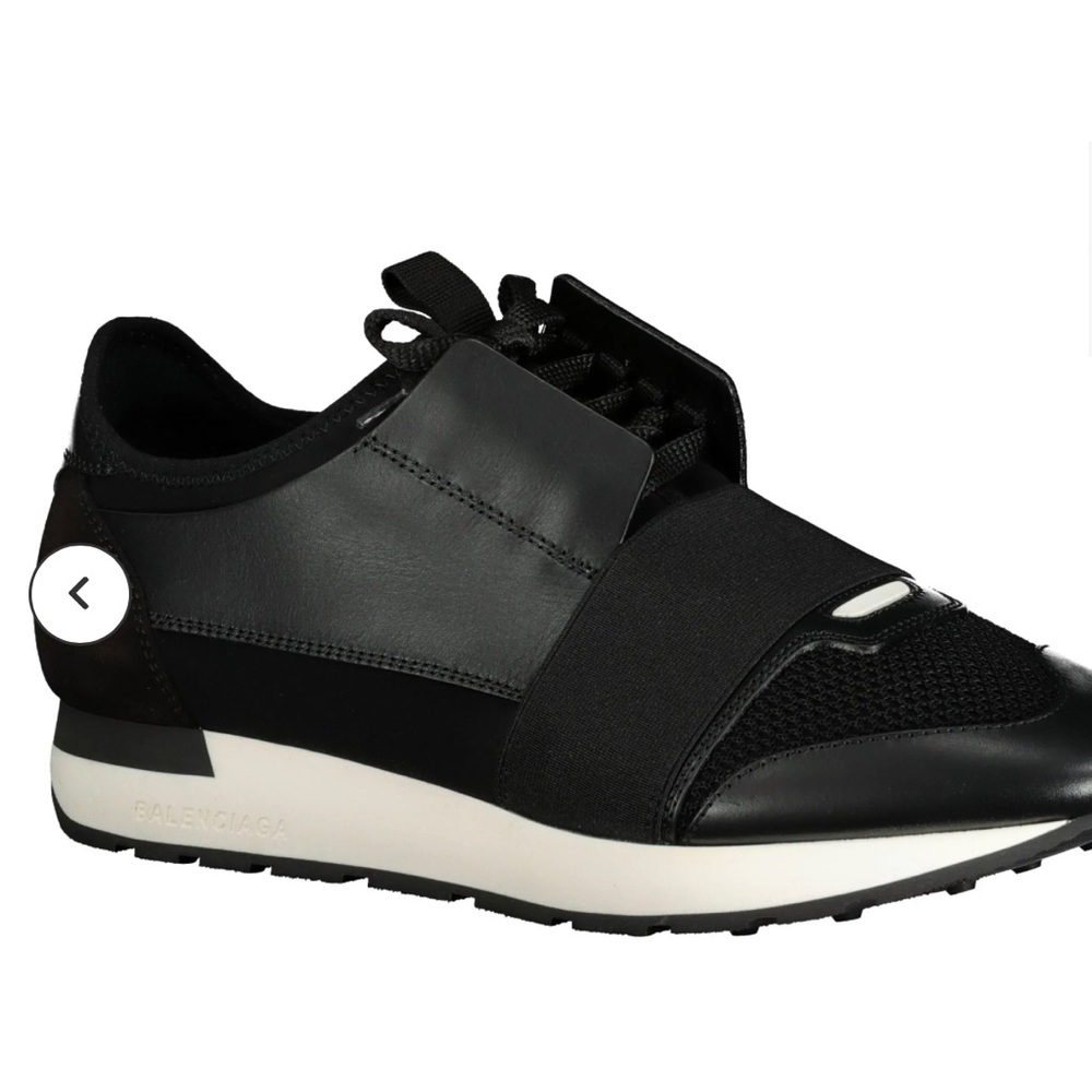 BALENCIAGA WOMENS RACE RUNNERS BLACK